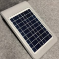 1464163-7 Soldriven LED-lampa för vägg eller stolpe 2st