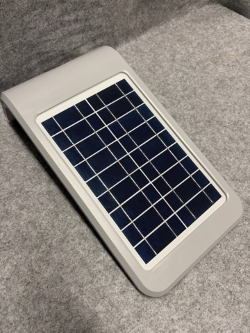 1464163-7 Soldriven LED-lampa för vägg eller stolpe 2st