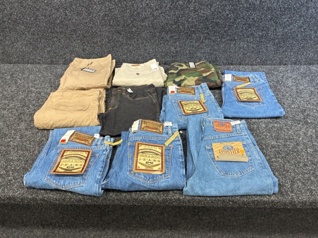 1529313-1 10 pcs Pants/Jeans, mixed sizes