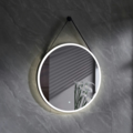 1530295-1 Spegel, 2 st - Bathlife Glimma, LED, rund, vit, 600 mm