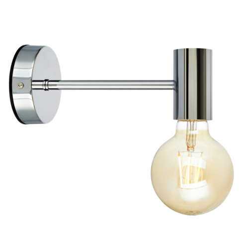 1530350-1 Vägglampa, 4 st - Bathlife, Blänka 1L, krom