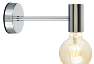1530353 Vägglampa, 4 st - Bathlife, Blänka 1L, krom