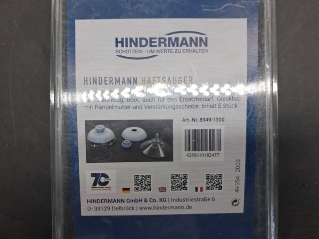 1529591-3 Sugkoppssatser - Hindermann