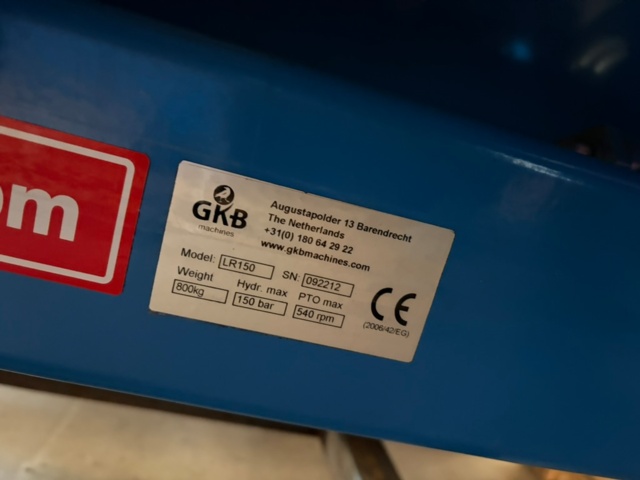 1530609-7 Leaf blower GKB LR 150 (new)