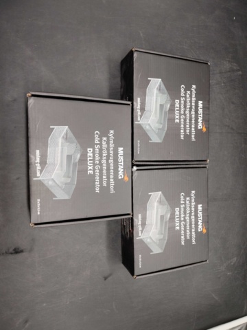 1529629-2 Kallrökgeneratorer, 3 st - Mustang, Deluxe