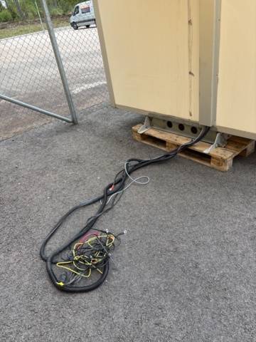 1373119-11 Kylcontainer / mobilt kylrum med monterat kylaggregat från Carrier.