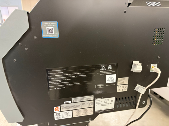 1530830-9 Large format printer with integrated cutting plotter - Roland TrueVIS VG3-540