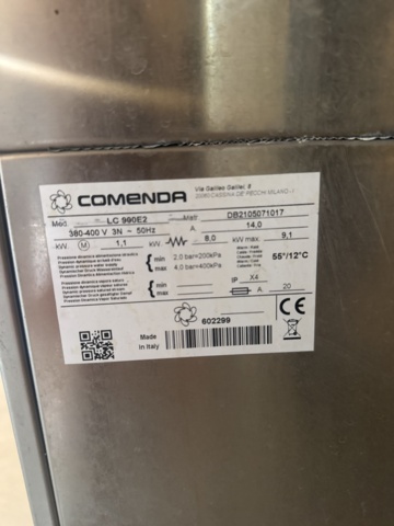 1458394-4 Diskmaskin Avery Berkel LC900E2