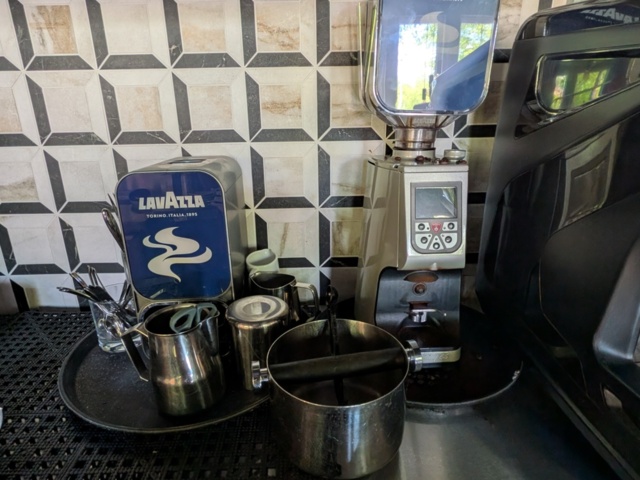 1320308-6 Espressomaskin m tillbehör