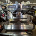 1320308-1 Espressomaskin m tillbehör