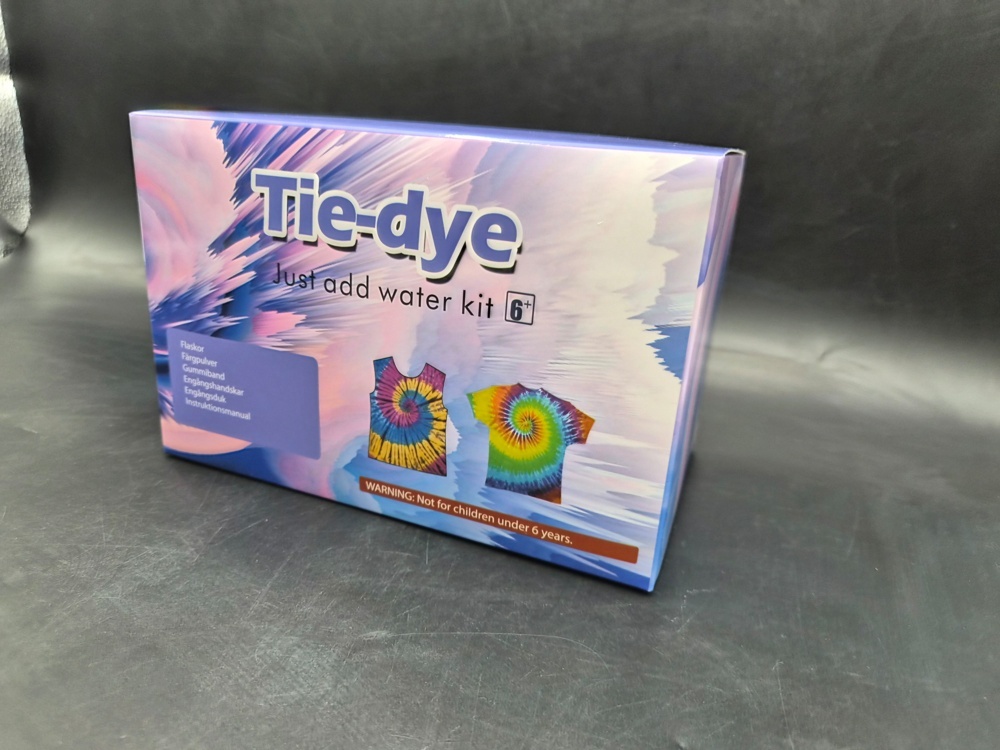 1530852-1 Tie dye kit, 12 pcs - create your own designs on clothes