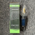 1530936-1 20 st Campinglampor LED Spetsig – Solcellsdrift + Myggskydd - Fri frakt