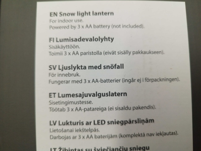 1529058-4 Ljuslykta & akrylkanin - LED, Finn-Lumor