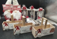 1529059 Juldekorationer & serveringsset - Merry Christmas
