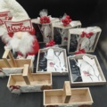 1529059-2 Juldekorationer & serveringsset - Merry Christmas