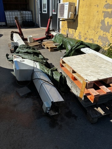 1471442-7 2 pillar lift - STENHØJ 3500kg.