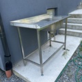 1521754-1 Rostfri diskbänk