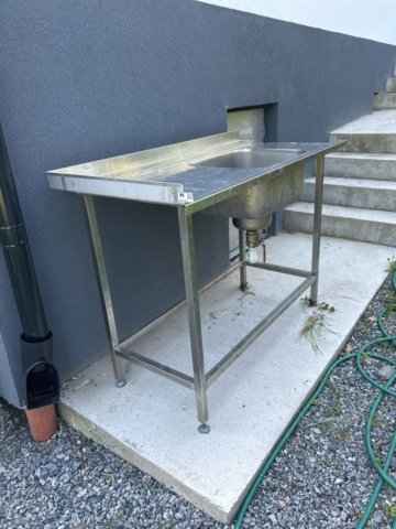 1521754-1 Rostfri diskbänk