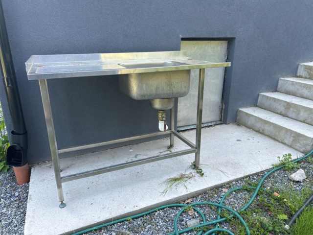 1521754-2 Rostfri diskbänk