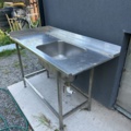 1521754-3 Rostfri diskbänk
