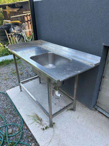 1521754-3 Rostfri diskbänk