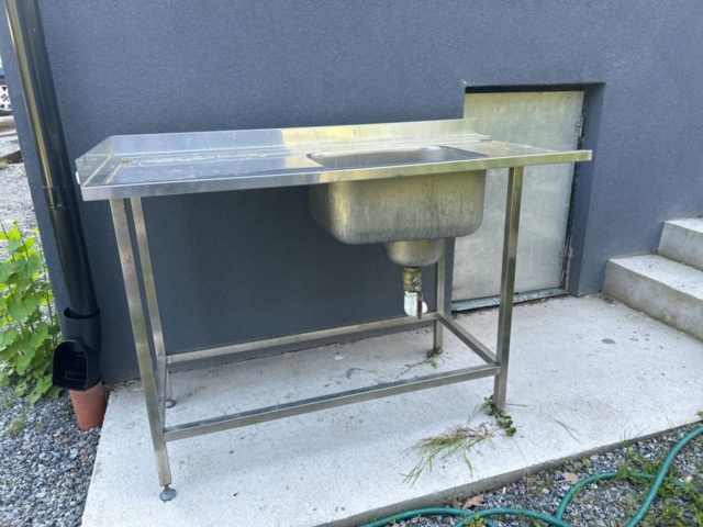 1521754-4 Rostfri diskbänk