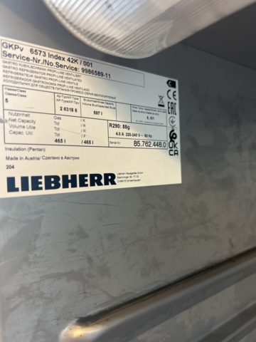 1521755-3 Kylskåp - Liebherr ProfiLine GKPv 6573
