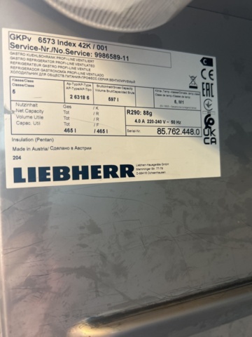 1521755-4 Kylskåp - Liebherr ProfiLine GKPv 6573