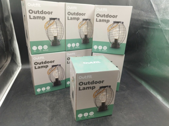 1529072-2 Utomhuslampor, 7 st - Outfit, Kobe Outdoor Lamp, LED, timerfunktion