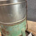 1530251-17 Historic, manually operated washing machine with an associated clothes wringer