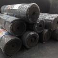 1529076-3 Gymnastics/camping mat, 8 pcs - Atom, 180x50x0.7 cm, black
