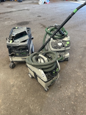 1504181-1 Dammsugare 3 st och vagn - Festool