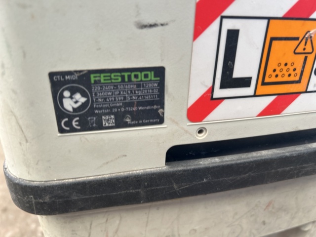 1504181-6 Dammsugare 3 st och vagn - Festool