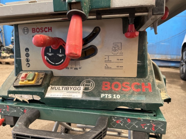 1504183-9 Bordssåg med stativ - Bosch PTS 10