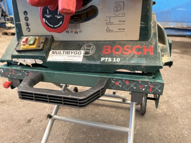 1504183-10 Bordssåg med stativ - Bosch PTS 10