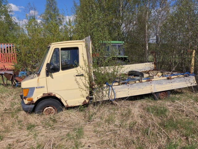 1485176-3 Mercedes-Benz TN 307 D Chassi Cab Manuell, 65hk, 1982