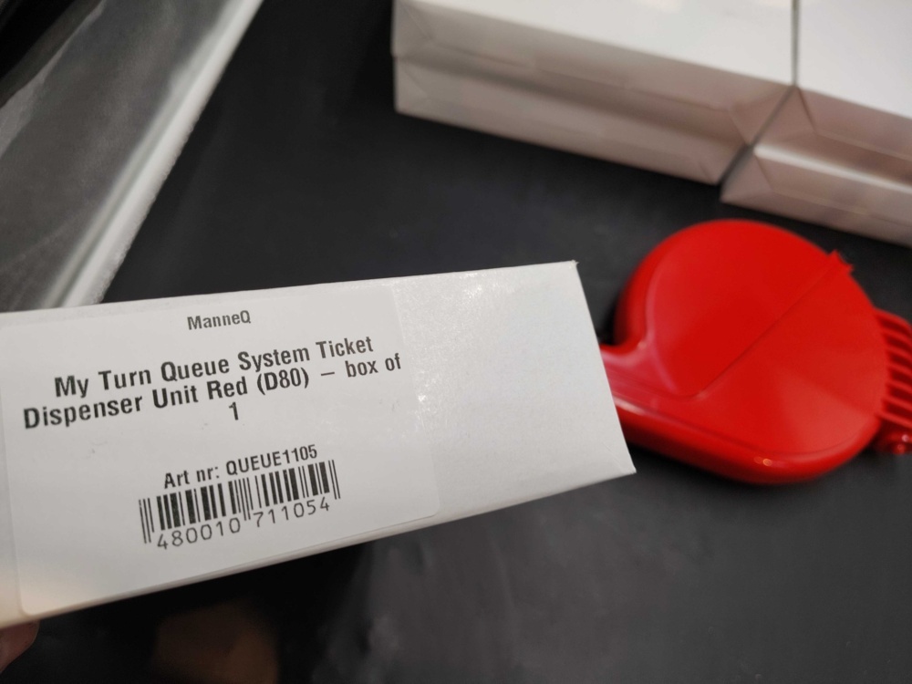 1530634-2 Ticket dispenser, 4 pcs.