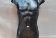 1530642 Mannekängtorso - herr, svart