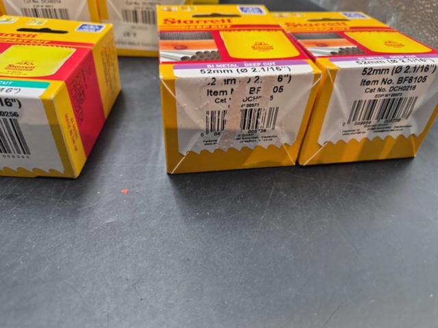 1531058-3 Starrett hole saws, 18 pcs - Starrett, Deep Cut, Fast Cut