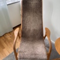 1529317-3 Kontorsinredning - Fåtöljer 2 st Yngve Ekström, skrivbord, m.m.