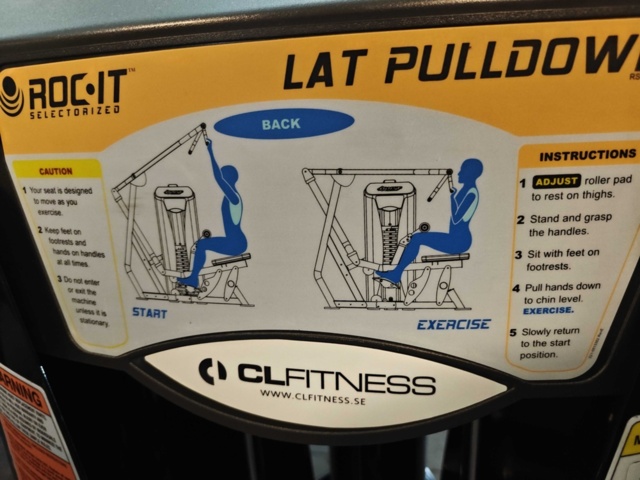 1484229-14 Lat Pulldownmaskin Hoist