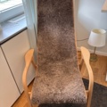 1529318-9 Kontorsinredning - Fåtöljer 2 st Yngve Ekström, skrivbord, m.m.