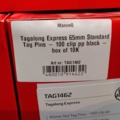 1530663-2 Tagpins  5 st 10000-pack, 65 mm