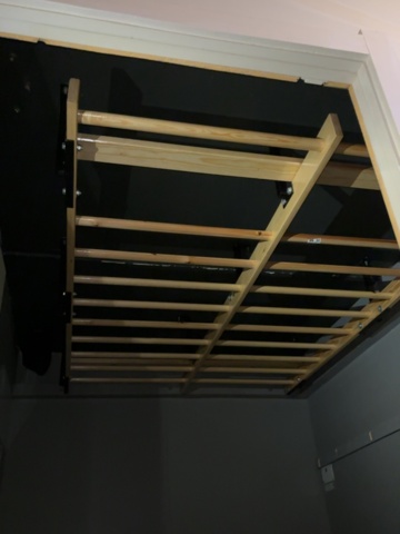 1499776-1 Slatted frame for wall mounting