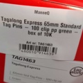 1530694-2 Tagpins, 5 st 10000-pack, 65 mm