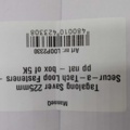 1530701-2 Loop fasteners, 5 pcs 5000-pack, 225 mm