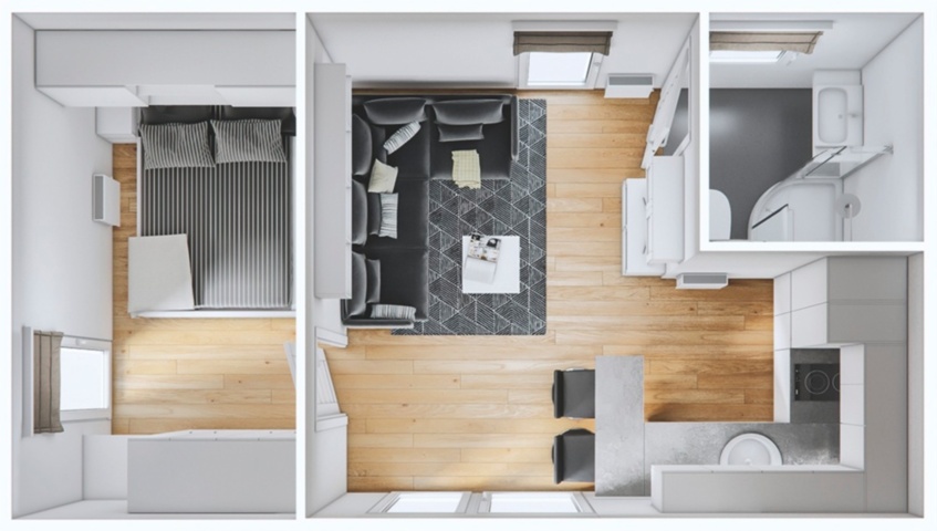 1532397-11 Attefallshus 24 m²