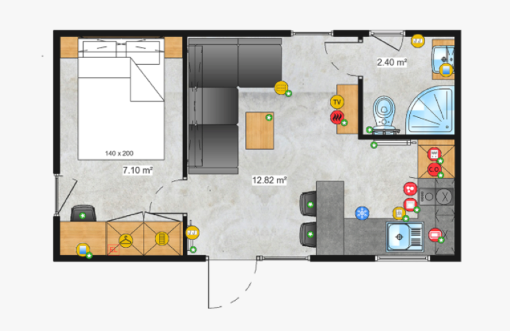 1532397-12 Attefallshus 24 m²