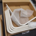1531064-5 Brackets 29 pcs - Millers, wall brackets, white