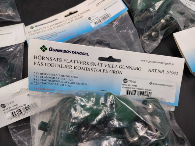 1531065-11 Stängseltillbehör - Gunnebo Stängsel, nätdetaljer och klammer